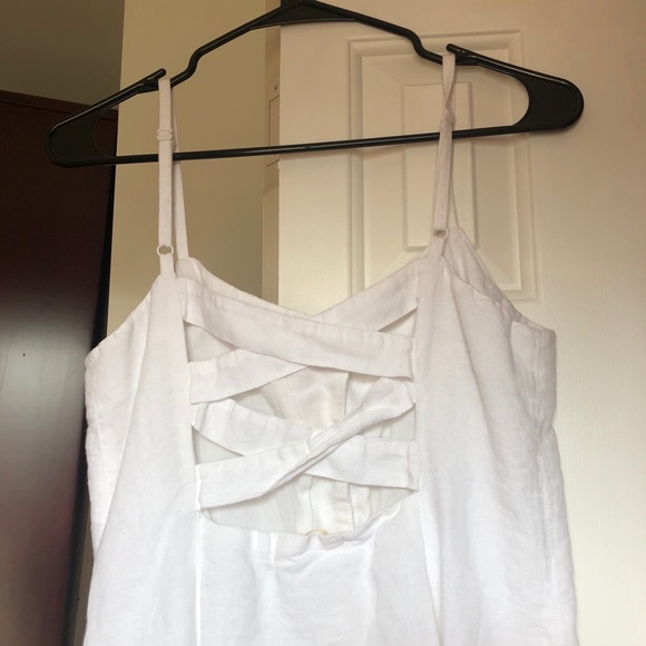 ❌ SOLD ❌ Urban Button Down Strappy Back Dress - Picture 4 of 10